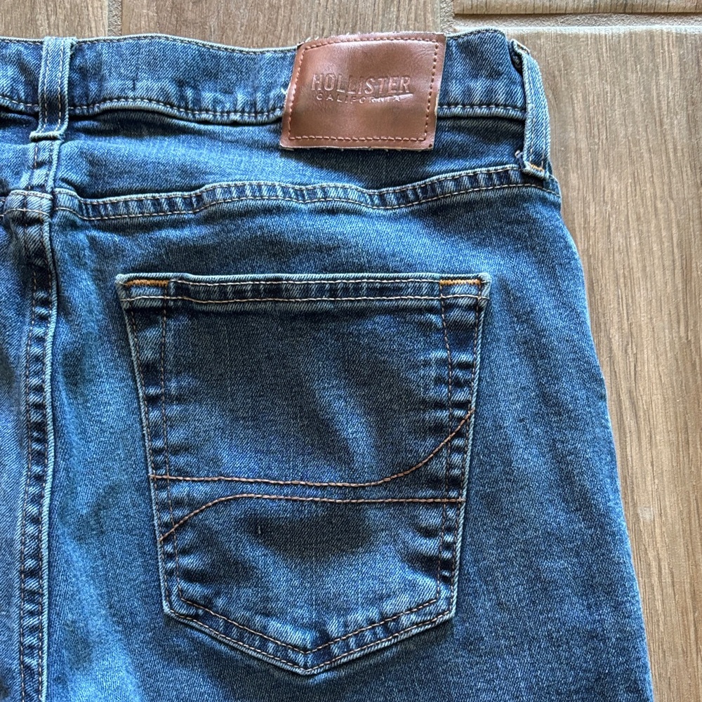 Hollister Men's Straight Jeans - Blue